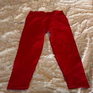 Red Leggings